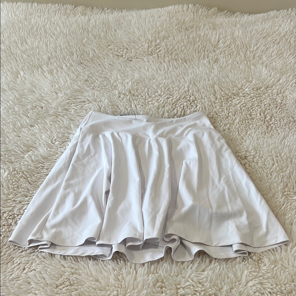 White Flared Women’s Skirt